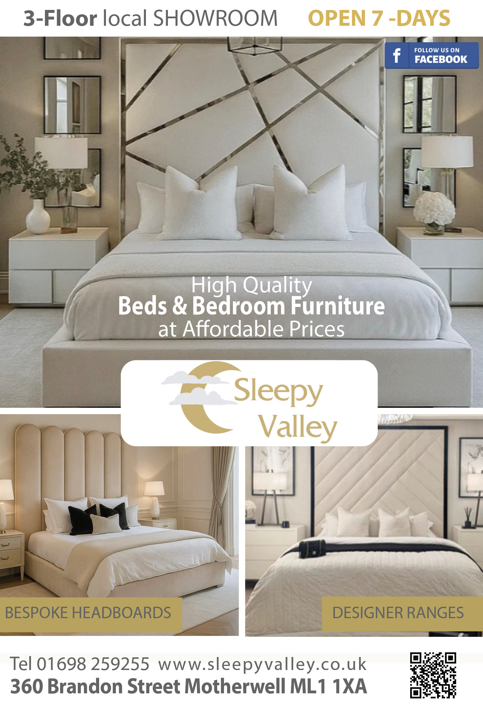 Sleepy Valley — Beds & Bedroom Furniture, Motherwell